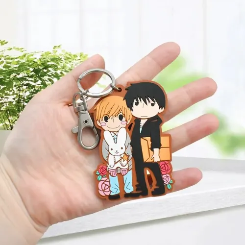 PVC Soft Rubber Cartoon Keychain