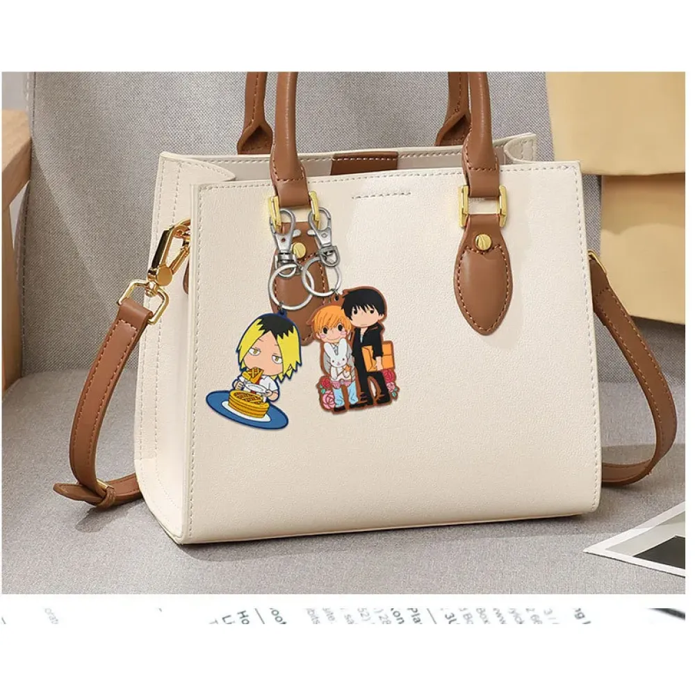 PVC Soft Rubber Cartoon Keychain