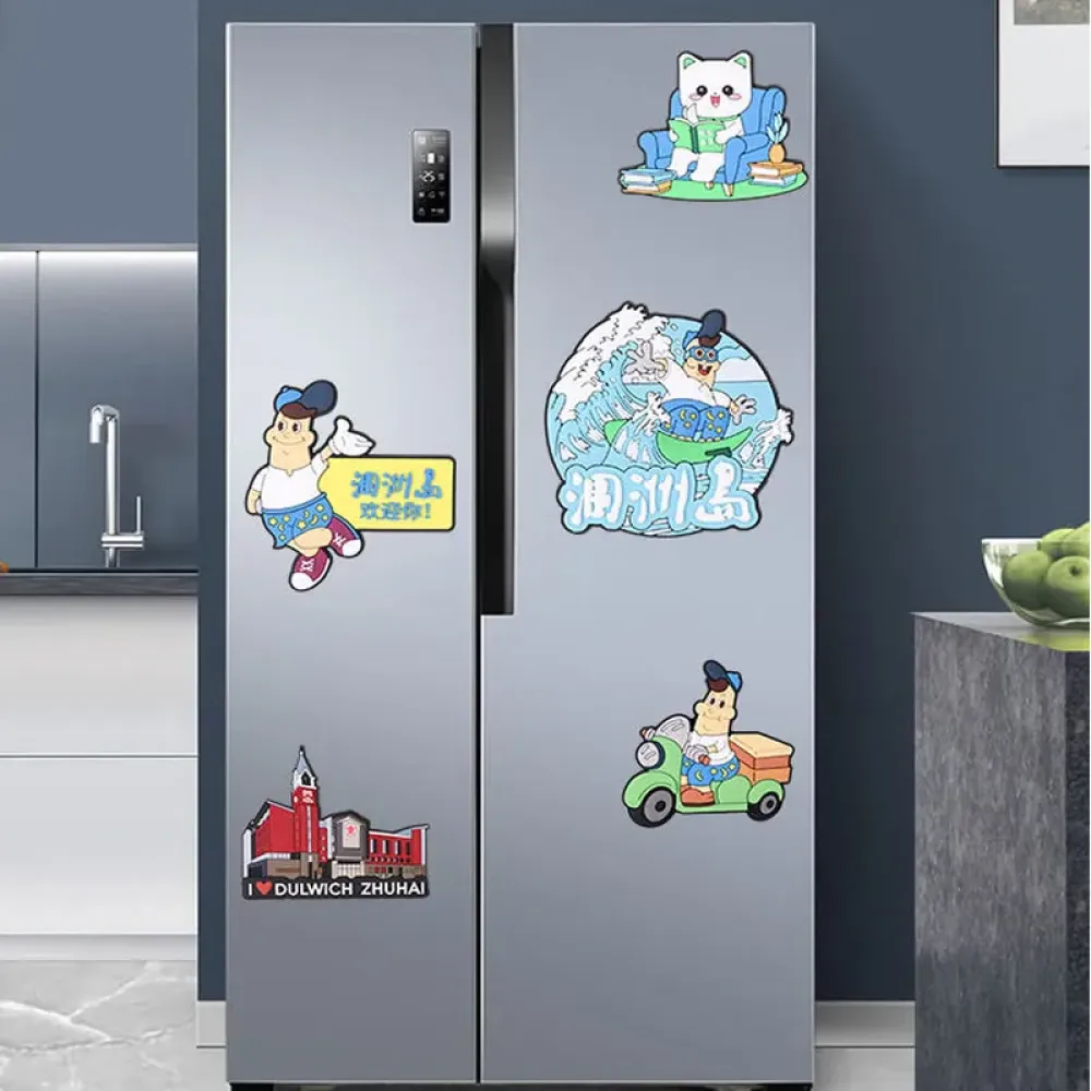 Custom Soft PVC Fridge Magnets