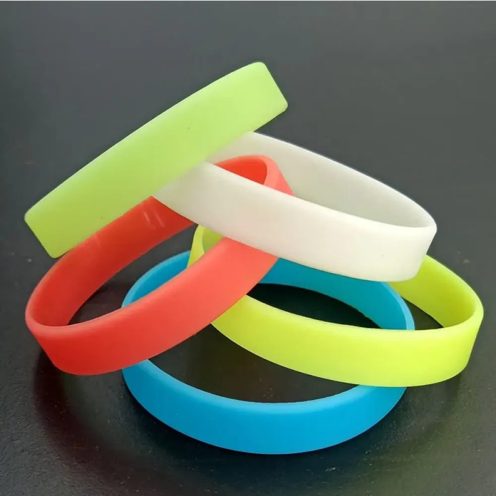 Glow in the Dark Custom Silicone Wristband