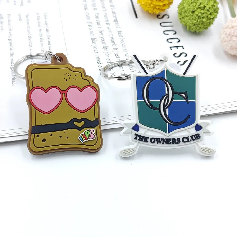 Eco-Friendly Custom PVC Keyring