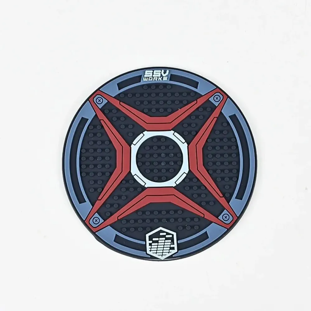 Custom PVC Coasters - Washable Non-Slip Heat Resistant Table Protectors