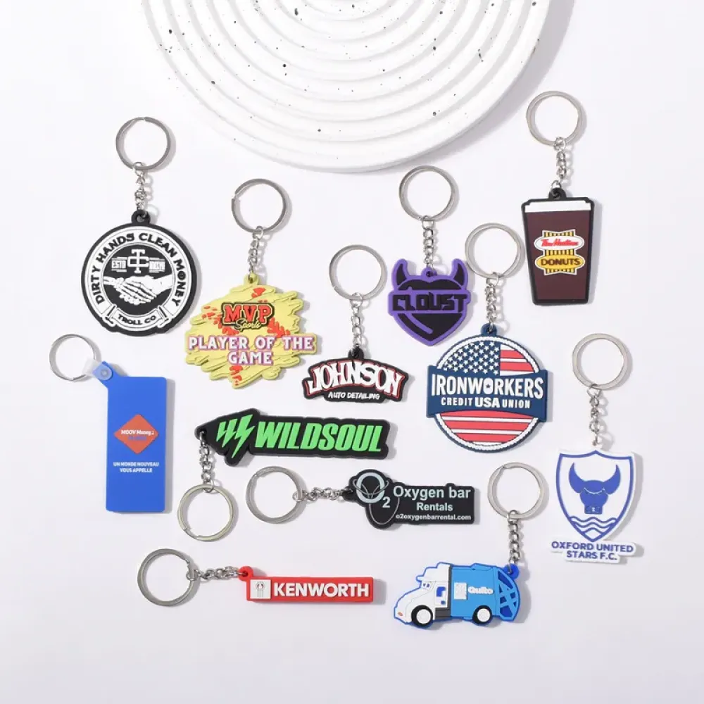 Custom soft PVC keychain