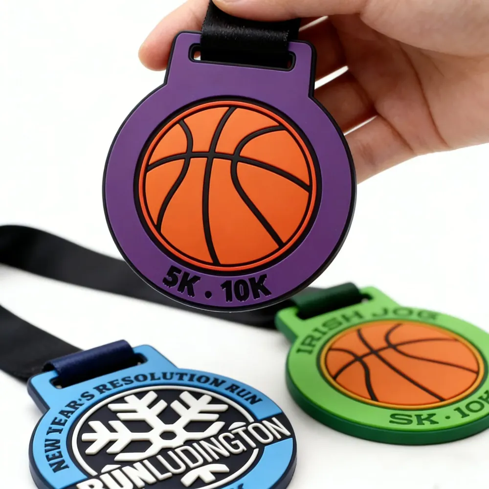 Custom Soft PVC Medal with Ribbon | Durable Commemorative Award for All Activities