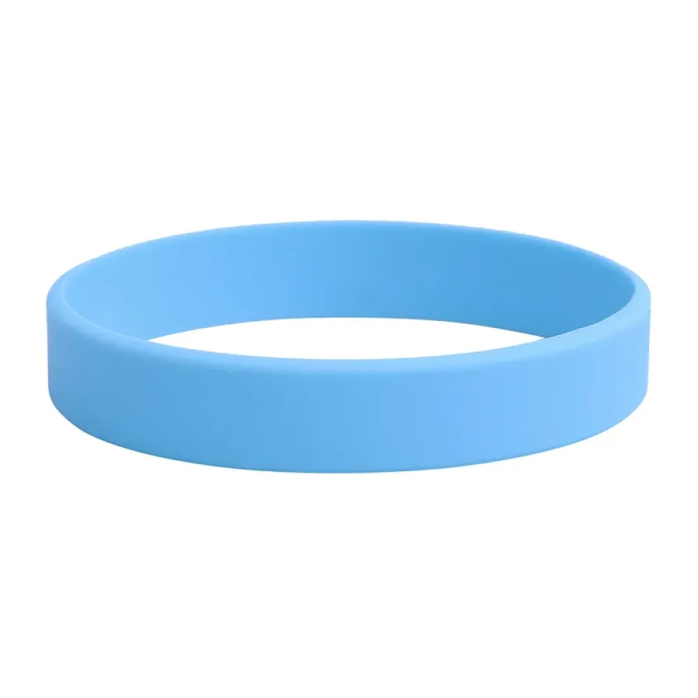 Pure Silicone Wristband - 100% Non-Toxic Custom Pure Silicone Wristbands Bulk for Events