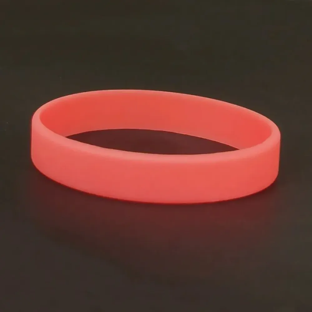 Glow in the Dark Custom Silicone Wristband