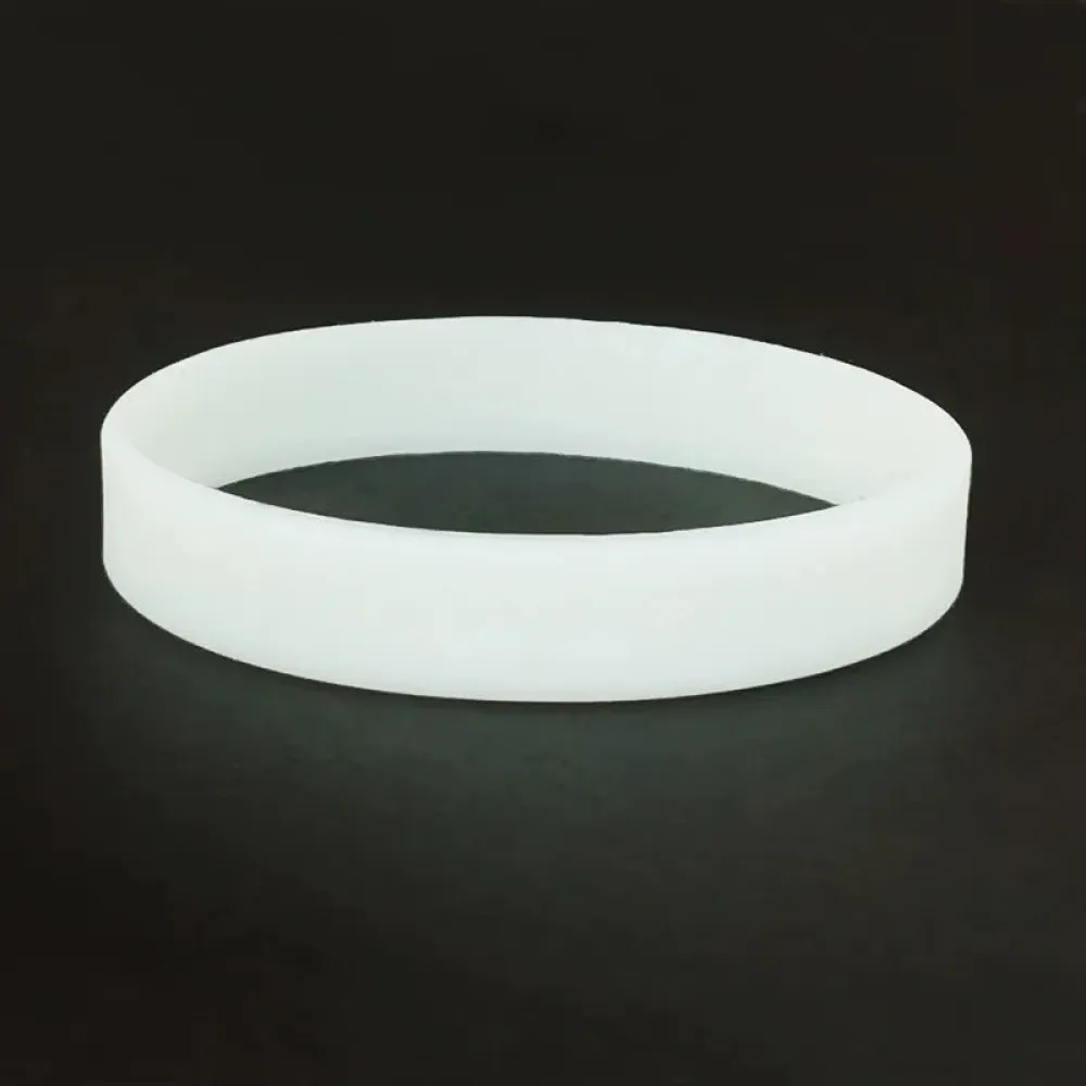 Glow in the Dark Custom Silicone Wristband