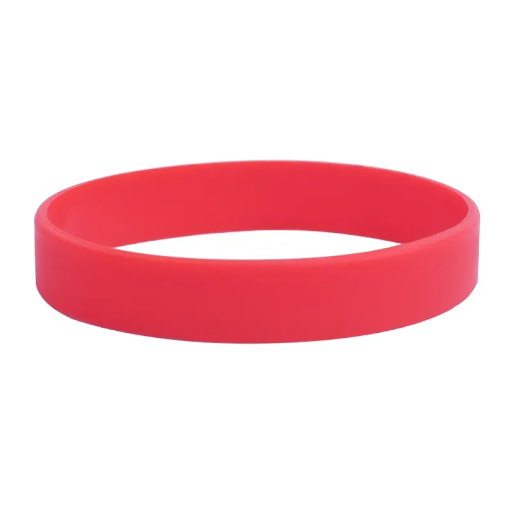 Pure Silicone Wristband - 100% Non-Toxic Custom Pure Silicone Wristbands Bulk for Events