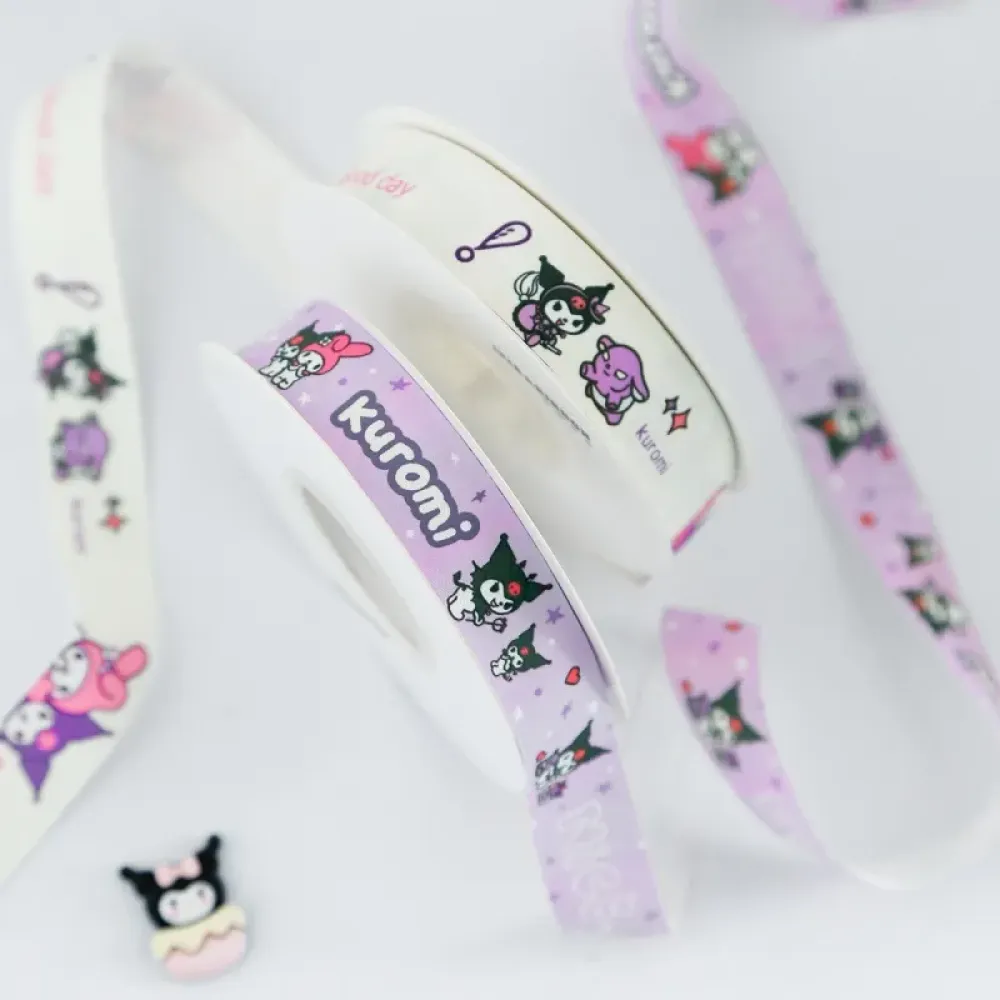 Cute Cartoon Printed Ribbon for Craft Projects