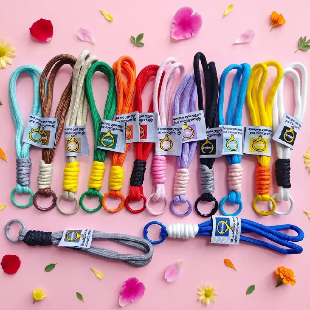 Colorful Short Lanyard Personalized Logo