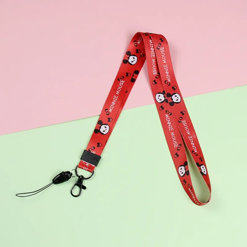 Cartoon Heat Transfer Lanyard Gift