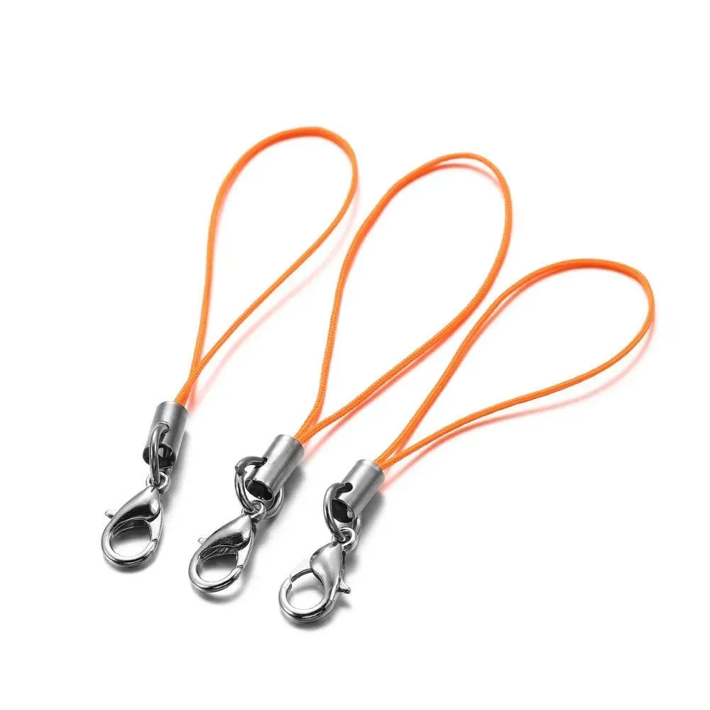 Short Thin Lanyard For Mobile Phone Daily Use With Hook