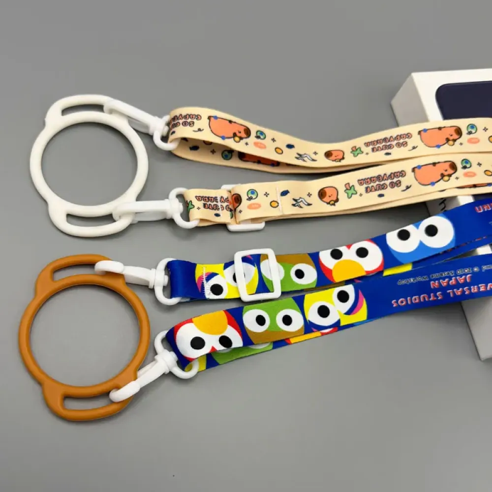 Dual Hook Cartoon Lanyard Cartoon Print