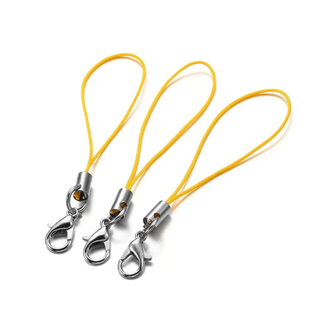 Short Thin Lanyard For Mobile Phone Daily Use With Hook