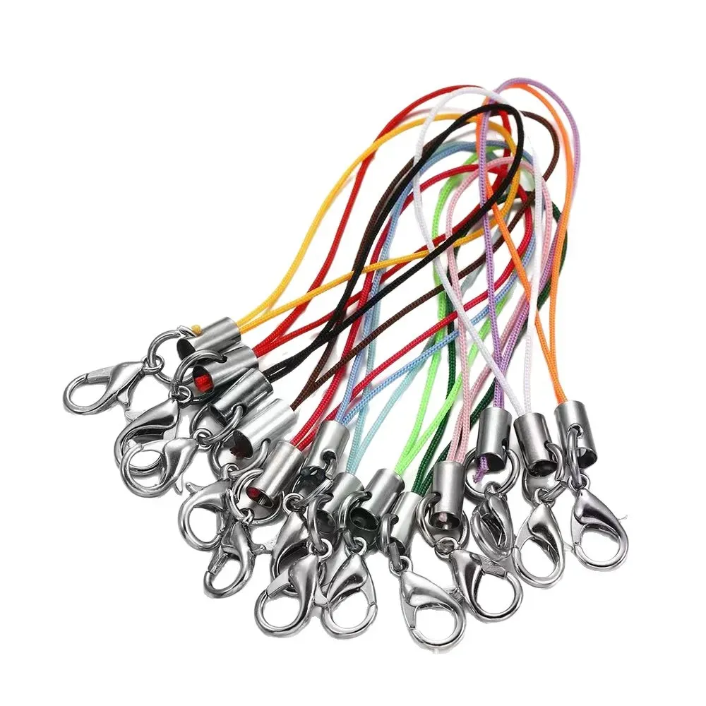 Short Thin Lanyard For Mobile Phone Daily Use With Hook