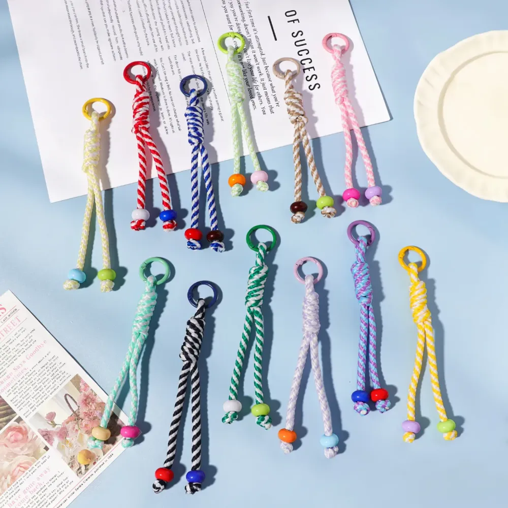 Short Mixed Color Lanyard Custom