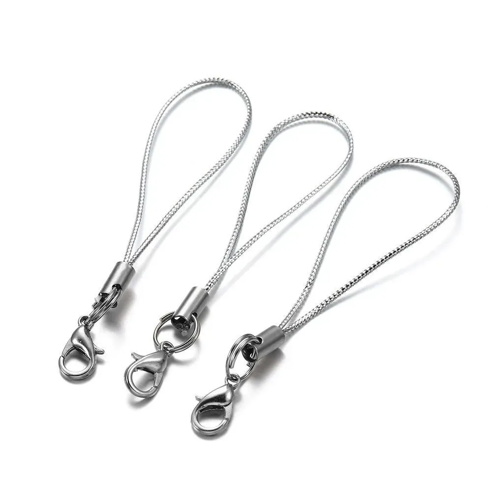 Short Thin Lanyard For Mobile Phone Daily Use With Hook
