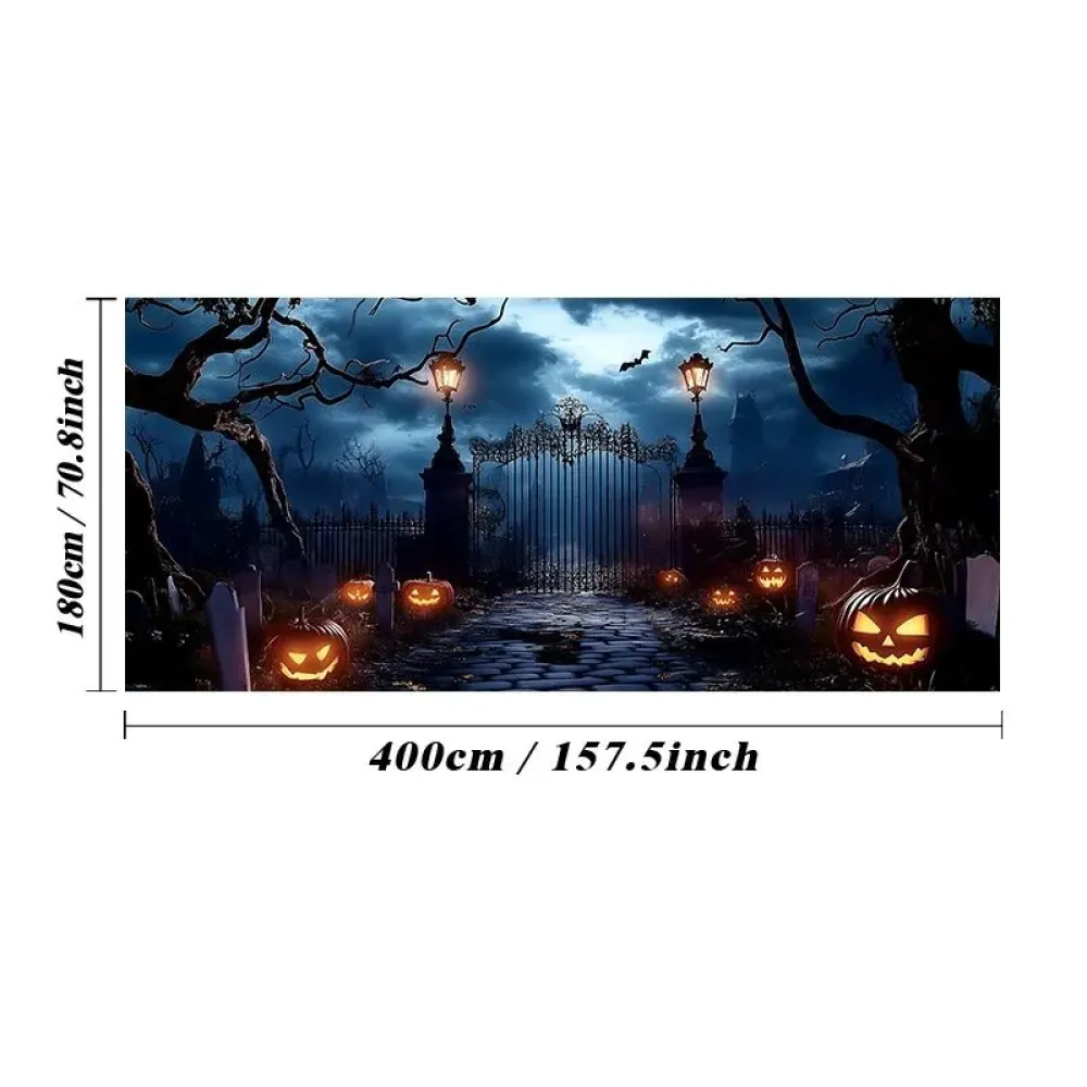 Heat Transfer Holiday Wall Flag Durable Hanging Banner
