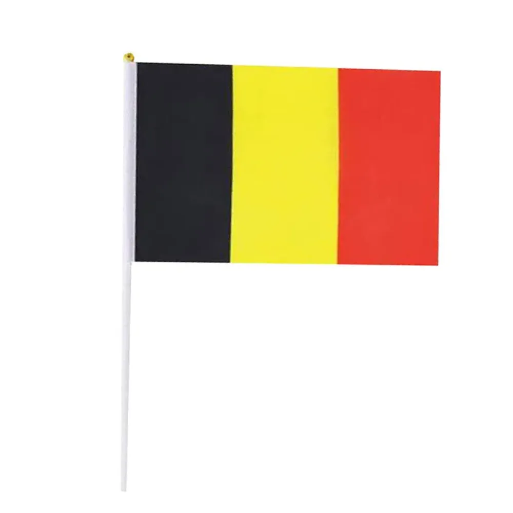 Hand-Holded National Flag Mini Handheld Banner