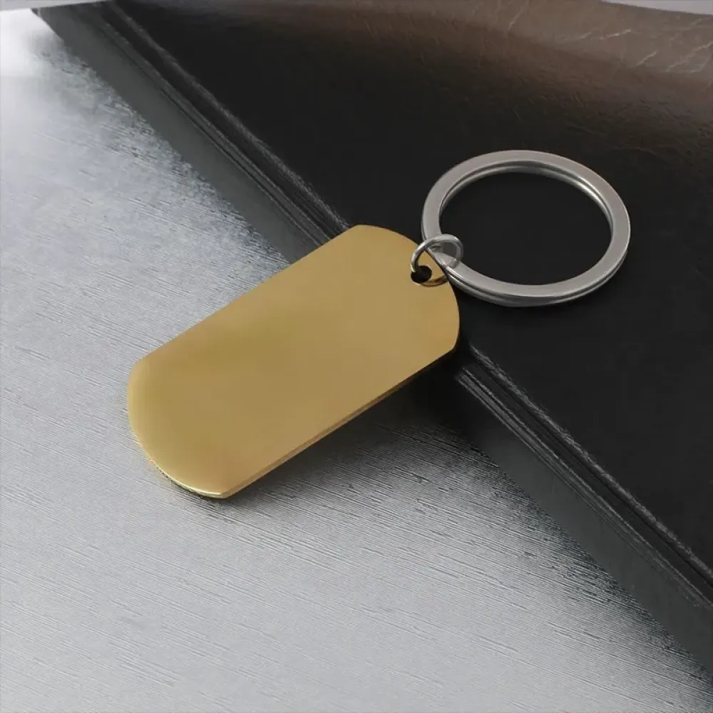 Personalized Custom Stainless Steel Tag with Full Color Printing