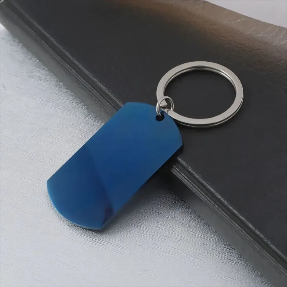 Personalized Custom Stainless Steel Tag with Full Color Printing