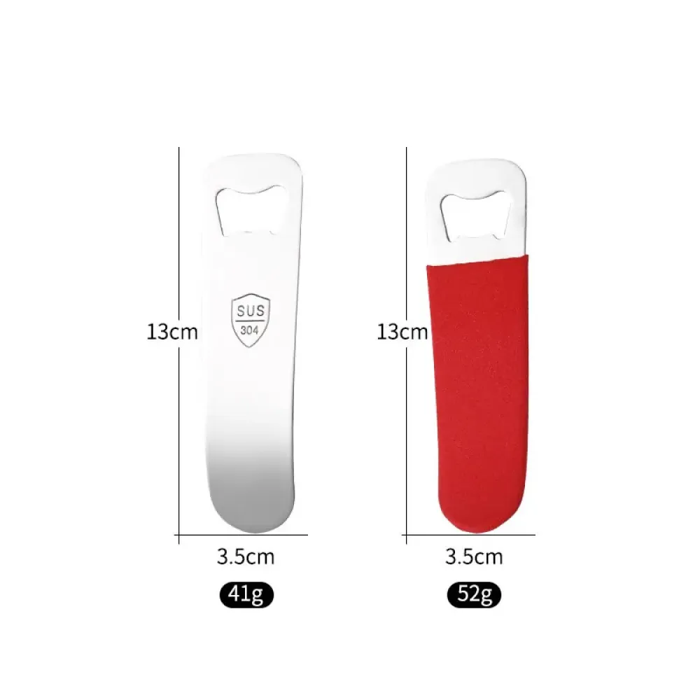 Stainless Steel Bottle Opener - Perfect for Parties, Bars & Kitchens