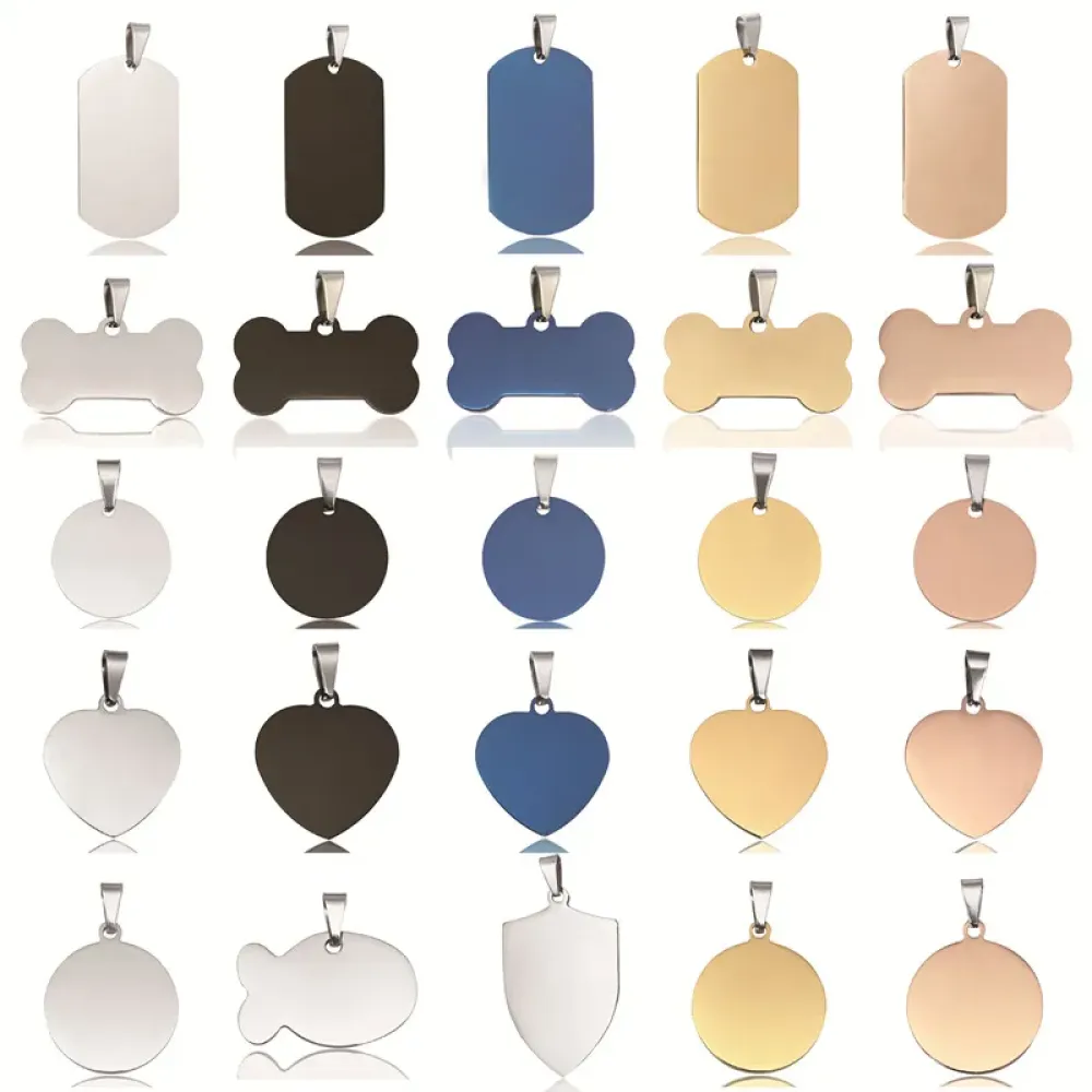 Personalized Custom Stainless Steel Tag with Full Color Printing