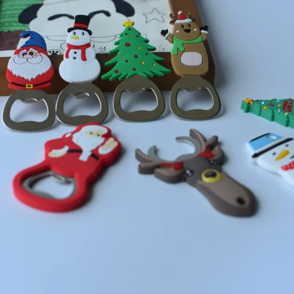 Christmas Bottle Opener - Festive Holiday Beer Opener