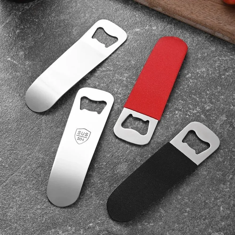 Stainless Steel Bottle Opener - Perfect for Parties, Bars & Kitchens