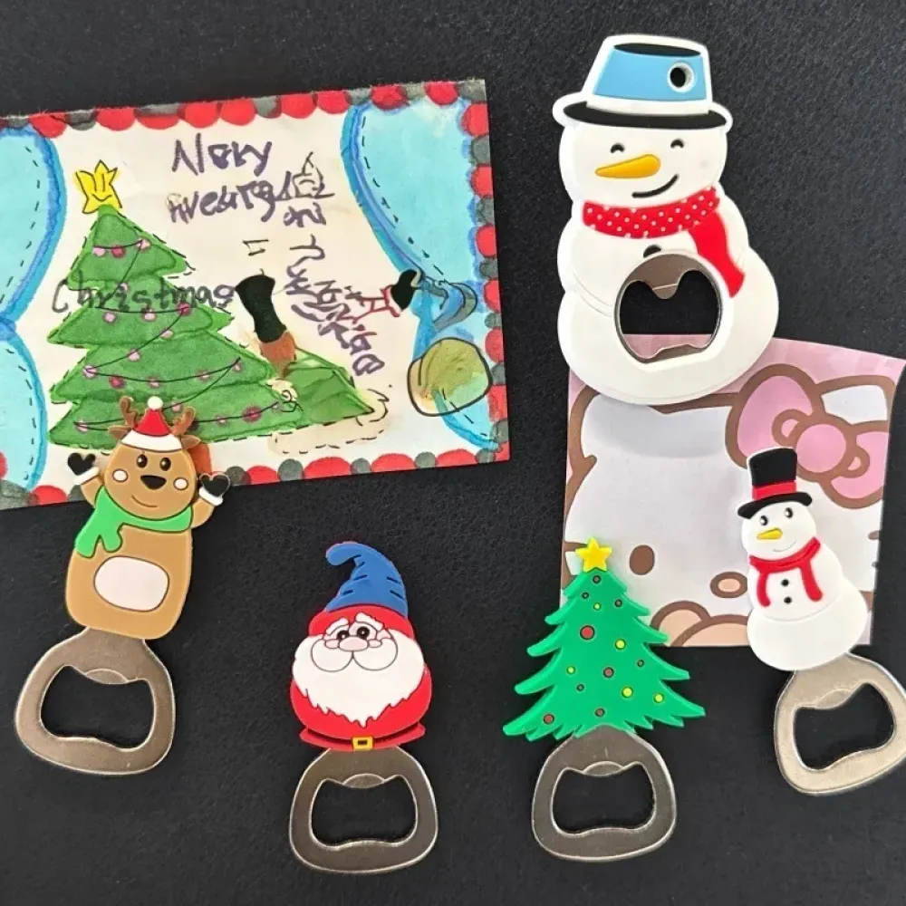 Christmas Bottle Opener - Festive Holiday Beer Opener