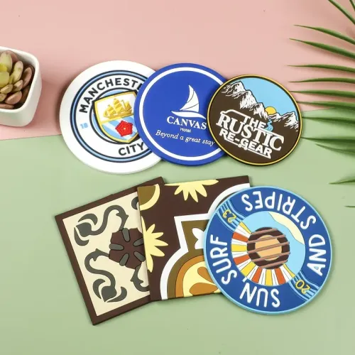 Personalized PVC Patches, Durable Soft Rubber Patches DIY