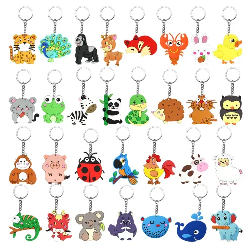Custom soft PVC keychain